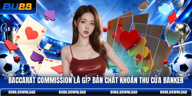 Baccarat Commission là gì? Bản chất khoản thu cửa Banker