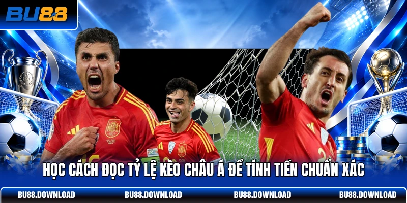 Học cách đọc tỷ lệ kèo châu Á để tính tiền chuẩn xác