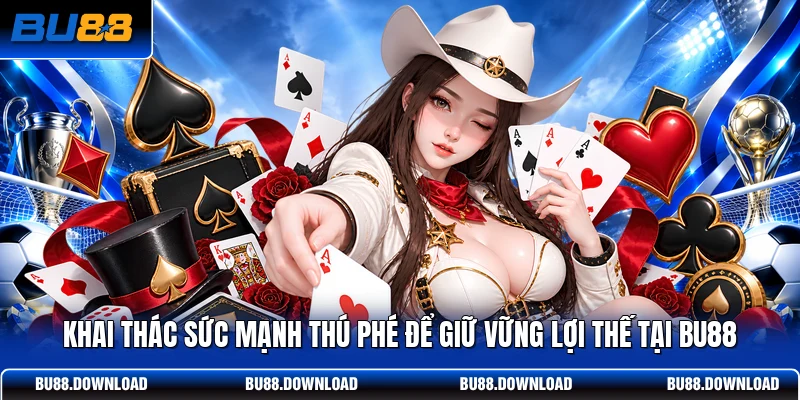Khai thác sức mạnh thú phé để giữ vững lợi thế tại BU88