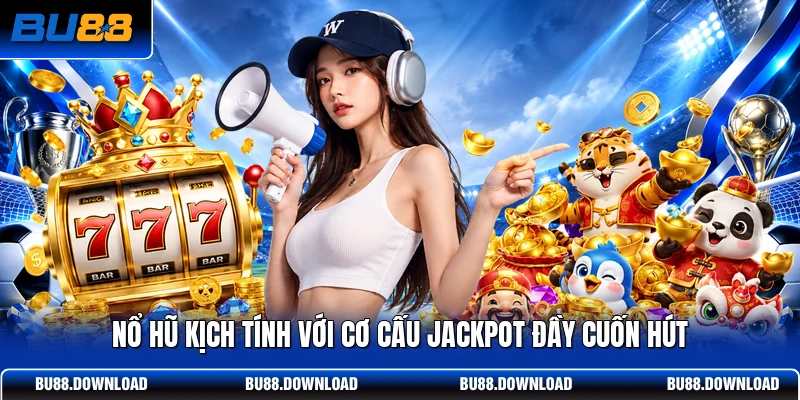 Nổ hũ kịch tính với cơ cấu Jackpot đầy cuốn hút