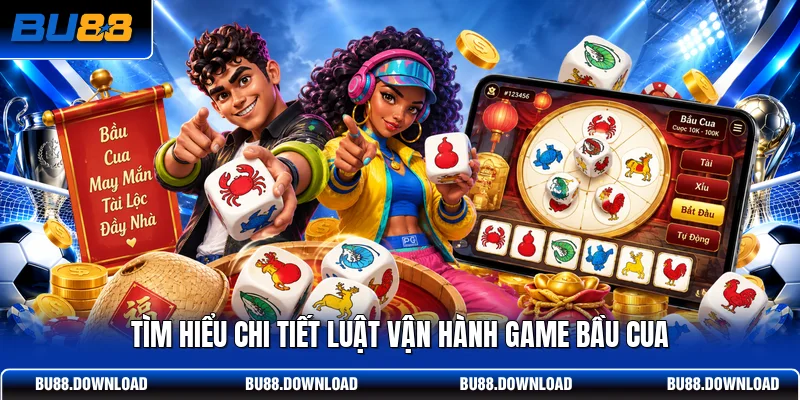Tìm hiểu chi tiết luật vận hành game bầu cua